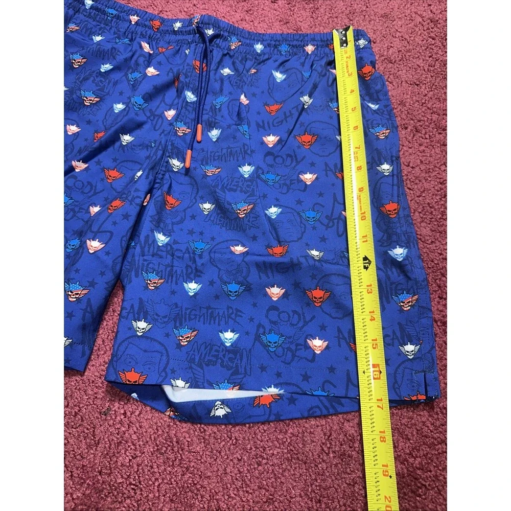 RSVLTS Swim Shorts Men's American Nightmare WWE Rhode Rage Shorts Large